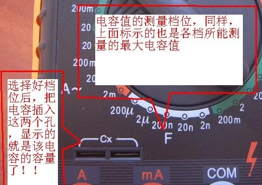 万用表使用方法图解