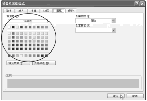 Excel2007单元格格式