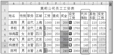 Excel2007中自定义条件格式标识