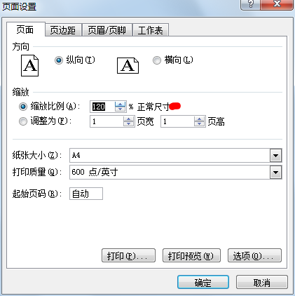 Excel2007中整体缩放工作表