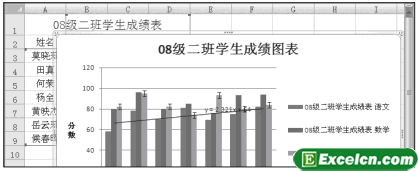 给Excel图表中的数据添加误差线