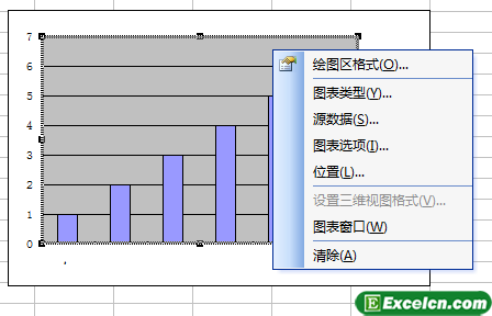 Excel2003图表的常用操作