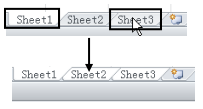 选择Excel2010工作表常用方法