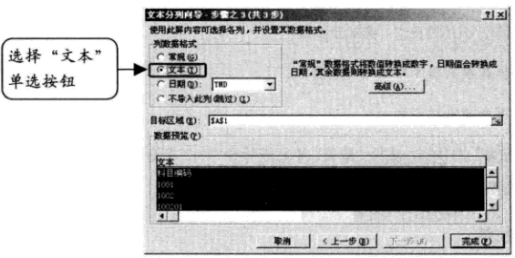 Excel文本分列向导