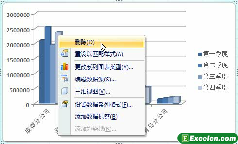 删除excel图表旧数据