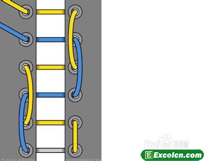 绑鞋带的方法图解