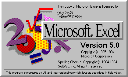 Excel 5.0