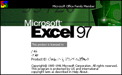 Excel 97