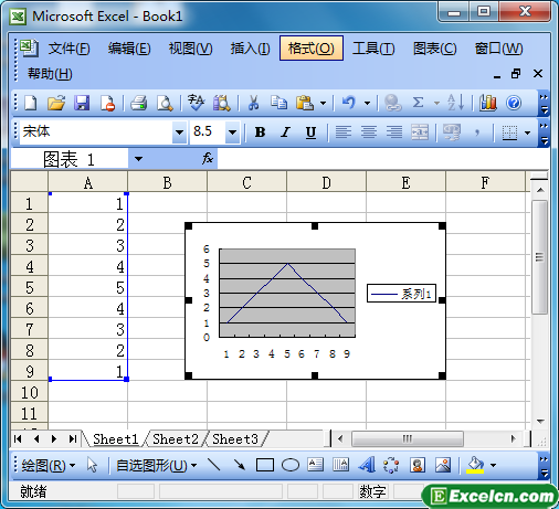 用excel制作曲线图