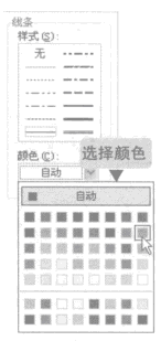 设置excel边框的颜色