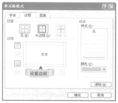 excel单元格格式对话框