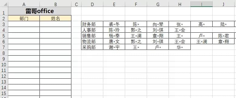 简单易学的Excel多级联动，让你的数据输入更高效