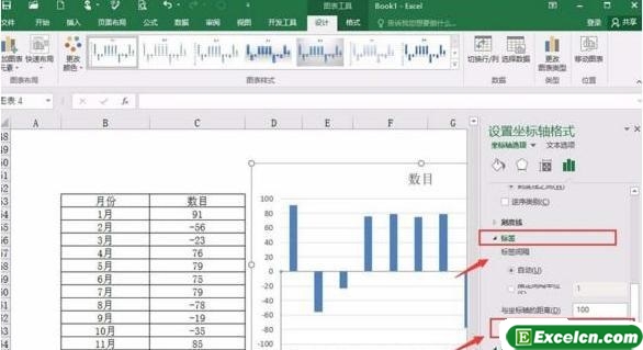 教你制作excel2016背离式图介绍